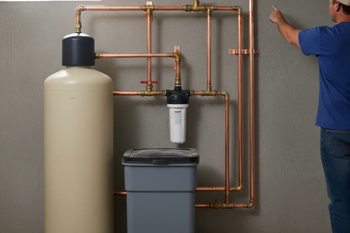 Whole-house water treatment system installed in Grays Knob